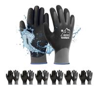 Gants de travail d'hiver imperméables pour homme et femme, écran tactile, gants de congélation, isolation thermique, pour temps froid