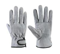 Gants de travail en cuir vache, gants soudage, résistants à la chaleur, Protection sécurité, for soudeur