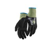 Gants de travail enduits de nitrile oléofuges résistants à la coupure niveau B 29751476 - Pack de 6 paires - Taille au choix