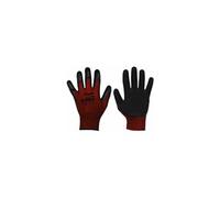 Bradas Gants de travail Flash Grip RED, noir/rouge, M