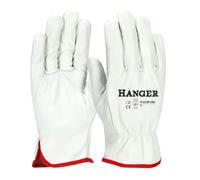 Gants de travail H-Cuir VAC T 11 en sachet de 12 paires - HANGER - 300096