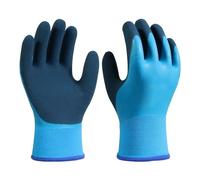 Gants de travail isolés imperméables - Revêtement thermique antidérapant, vêtements de neige flexibles, gants résistants au gel avec polaire pour les problèmes de pêche, les conditions de glace, les