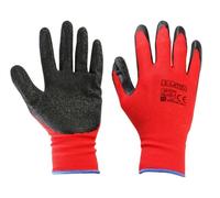 Gants de travail pour mécaniciens, nylon, enduits de latex, taille 10
