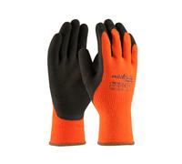Gants de travail PowerGrab thermiques en tricotés Orange HV G-TEK - 41-1400 T11