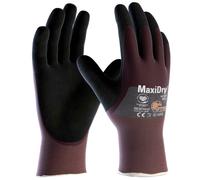 Gants De Travail Waterproof MaxiDry 3/4 Enduits 56-425 En Mousse De Nitrile