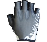 Gants de vélo de course Roeckl Sports Ilova , Couleur:noir/blanc, Taille:7.0