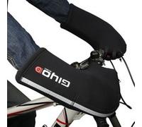 Gants de vélo d'hiver Route VTT Bar moufles Guidon Mitts étanche Kiliaadk257 Noir G