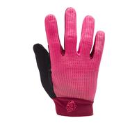 Gants de vélo pour enfants Silvini CA2270 Calvi prune-fuchsia 15-16