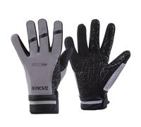 Proviz Gants de cyclisme pour hommes Refliz360 – Imperméables – Argent Taille L