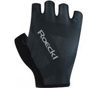 Gants de vélo Roeckl Busano, Couleur:black shadow, Taille:7.0