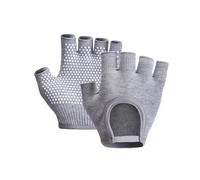Gants de yoga respirants - Mitaines d'exercice - 12 x 8 cm - Gants antidérapants avec ajustement confortable, protège-mains - Gants d'entraînement légers pour entraînement à la maison, salle de sport