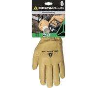 Delta Plus DPCBHV208 gants en cuir de vachette traité à l'eau Camel 08