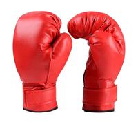 Gants D'entraînement De Boxe - 1 Paire De Gants De Boxe pour Machines De | Gants De Kickboxing, Gants De Poinçonnage Réglables En Cuir PU Pour Machine De Boxe Musicale, Kickboxing Sparring Fitness H