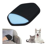 Gants d'épilation des animaux - Outil de toilettage double face pour animaux de compagnie