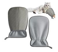 Gants D'épilation Pour Animaux De Compagnie, 2 Pièces Outil De Dishedding, Animaux De Compagnie À Cheveux Long Double Côté Imperméable À L'eau Versant Pour Les Lapins Pour Les Chats