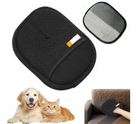 Gants d'épilation pour poils d'animaux - Brosse de massage et épilateur - Appareil d'épilation réutilisable efficace et respectueux de la peau - Pour literie, meubles et vêtements