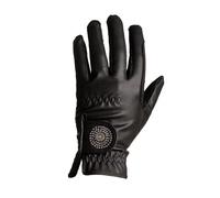 Gants d'équitation avec grip et paillettes Kentucky Horsewear Noir Taille 7,5