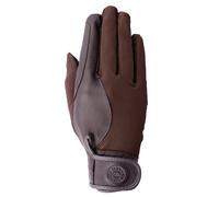 Gants d'équitation cuir RSL Riders Touch Osaka Marron Taille 7