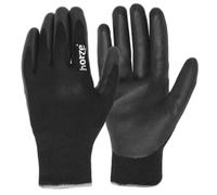 Gants d'équitation de travail d'hiver Horze Noir 7
