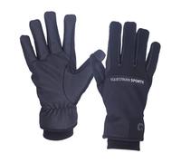 Gants d'équitation d'hiver QHP Siberië Noir L