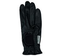 Gants d'équitation en cuir enfant Haukeschmidt Galaxy Magic Tack Noir Taille 6