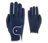 Gants d'équitation en cuir enfant Roeckl Lona Bleu 6,5