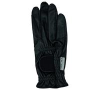 Gants d'équitation en cuir Haukeschmidt Galaxy Magic Tack Noir Taille 8,5