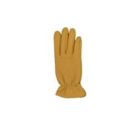 Gants d'équitation en cuir Haukeschmidt Ranger Winter Jaune Taille 7,5