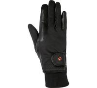 Gants d'équitation en cuir HKM Frosty Noir XL