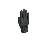 Gants d'équitation en cuir Roeckl Grip Pro Noir Taille 7