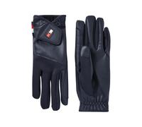Gants d'équitation en cuir Tommy Hilfiger Equestrian Bryce Bleu Taille 7