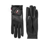 Gants d'équitation en cuir Tommy Hilfiger Equestrian Bryce Noir Taille 8