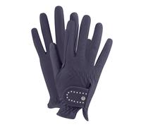 Gants d'équitation en cuir universels ELT Der Allrounder Bleu M