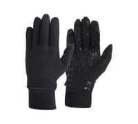 Gants d'équitation en polaire Horze Avery Noir 7