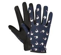 Gants d'équitation enfant ELT Lucky Dora Bleu 5/7 ans