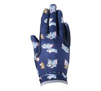Gants d'équitation enfant HKM Tom and Jerry Bleu Taille 12