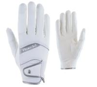 Gants d'équitation enfant Roeckl Millero Blanc Taille 6