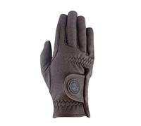 Gants d'équitation enfant RSL Riders Touch Georgia Marron Taille 6