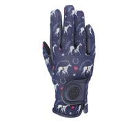 Gants d'équitation enfant RSL Riders Touch Joana Bleu 5XS