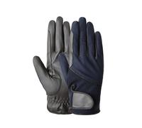 Gants d'équitation été femme Horze Leni Bleu Taille 9