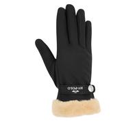 Gants d'équitation femme HV Polo Garnet Noir L