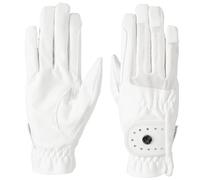 Gants d'équitation Harry's Horse Domy Mesh Crystal Blanc XS