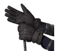 Gants d'équitation imperméable en cuir Harry's Horse Alaska Noir 2XL