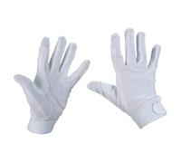Gants d'équitation Kerbl Jersey Blanc M