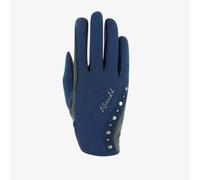 Gants d'équitation modèle Roeckl Jardy Bleu Taille 6