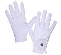 Gants d'équitation QHP Force Blanc S