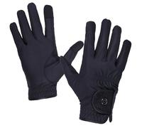 Gants d'équitation QHP Glitz Noir L