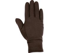 Gants d'équitation rembourré en polaire HKM Marron XL