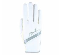 Gants d'équitation Roeckl Lorraine Blanc Taille 6,5