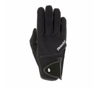 Gants d'équitation Roeckl Milano Noir Taille 9,5